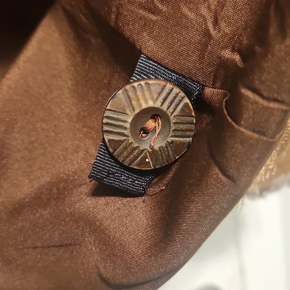 INDIGO MOON Brown Embroidered Women's Jacket. Size 2X. - Picture 3 of 11